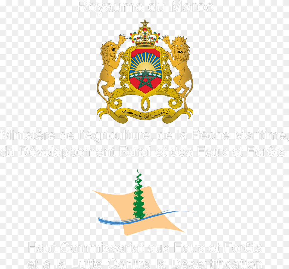 Transparent E T Haut Commissariat Aux Eaux Moroccan Coat Of Arms, Logo, Symbol, Badge, Advertisement Png