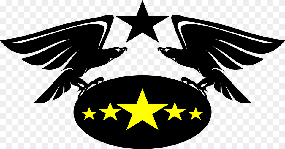 Transparent Eagle Shield, Symbol, Star Symbol, Logo Free Png