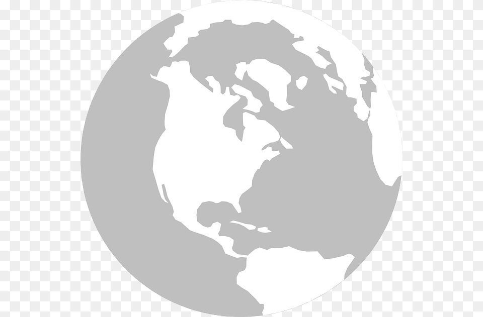 Transparent Earth Clipart Black And White, Astronomy, Globe, Outer Space, Planet Png