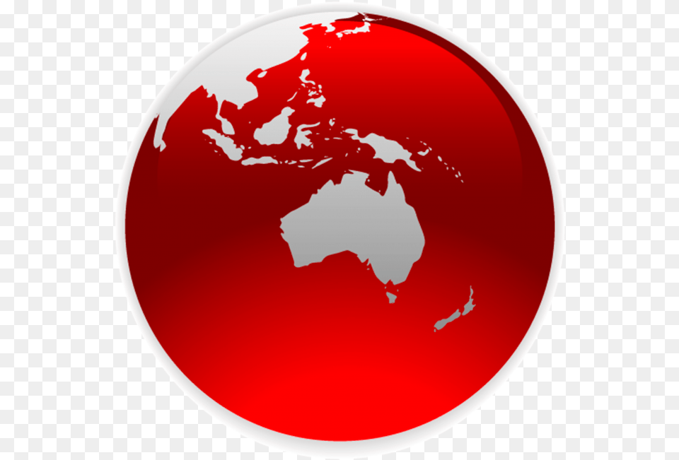 Transparent Earth Symbol World Globe With Australia, Astronomy, Outer Space, Planet, Food Free Png