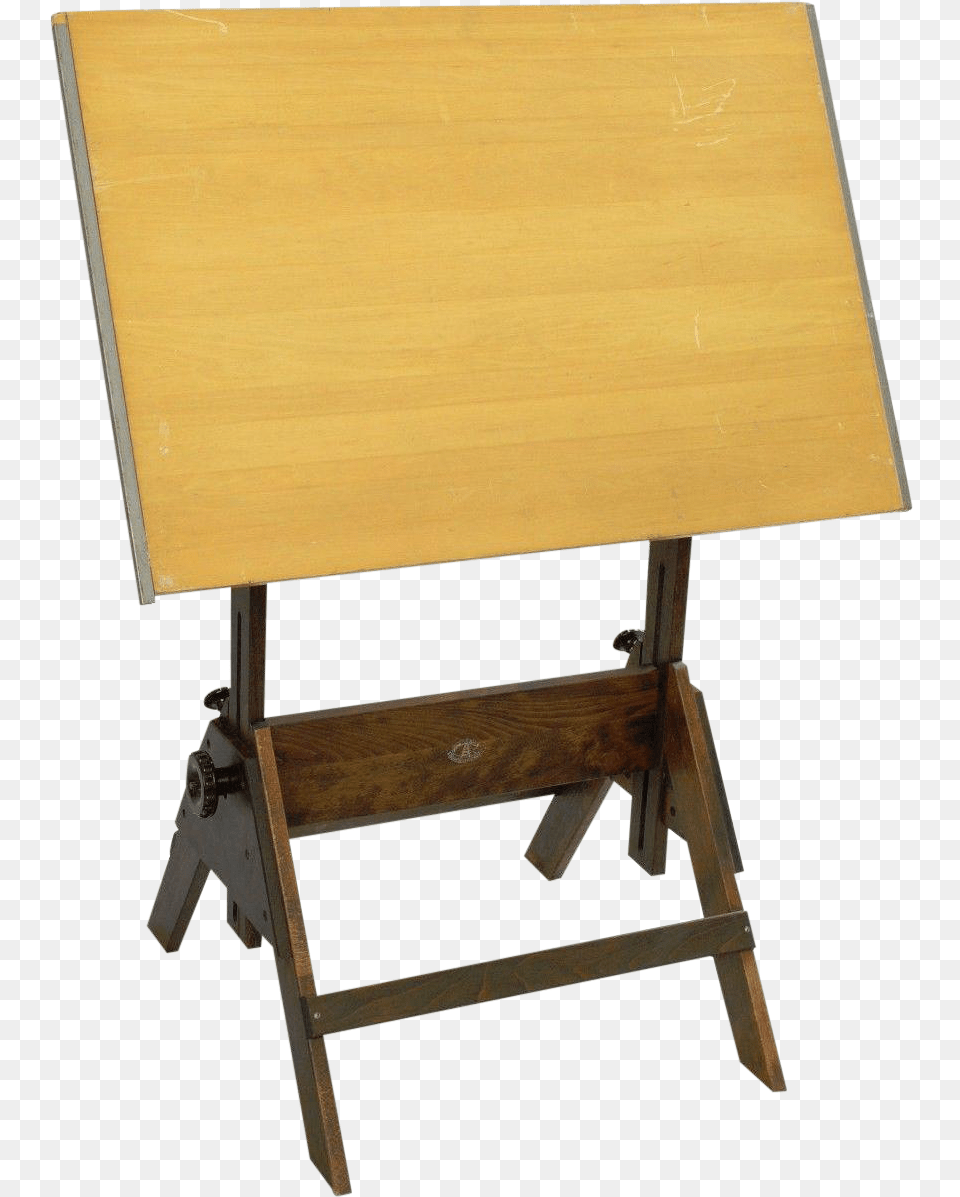 Easel Art Table, Furniture, Plywood, Wood, Desk Free Transparent Png