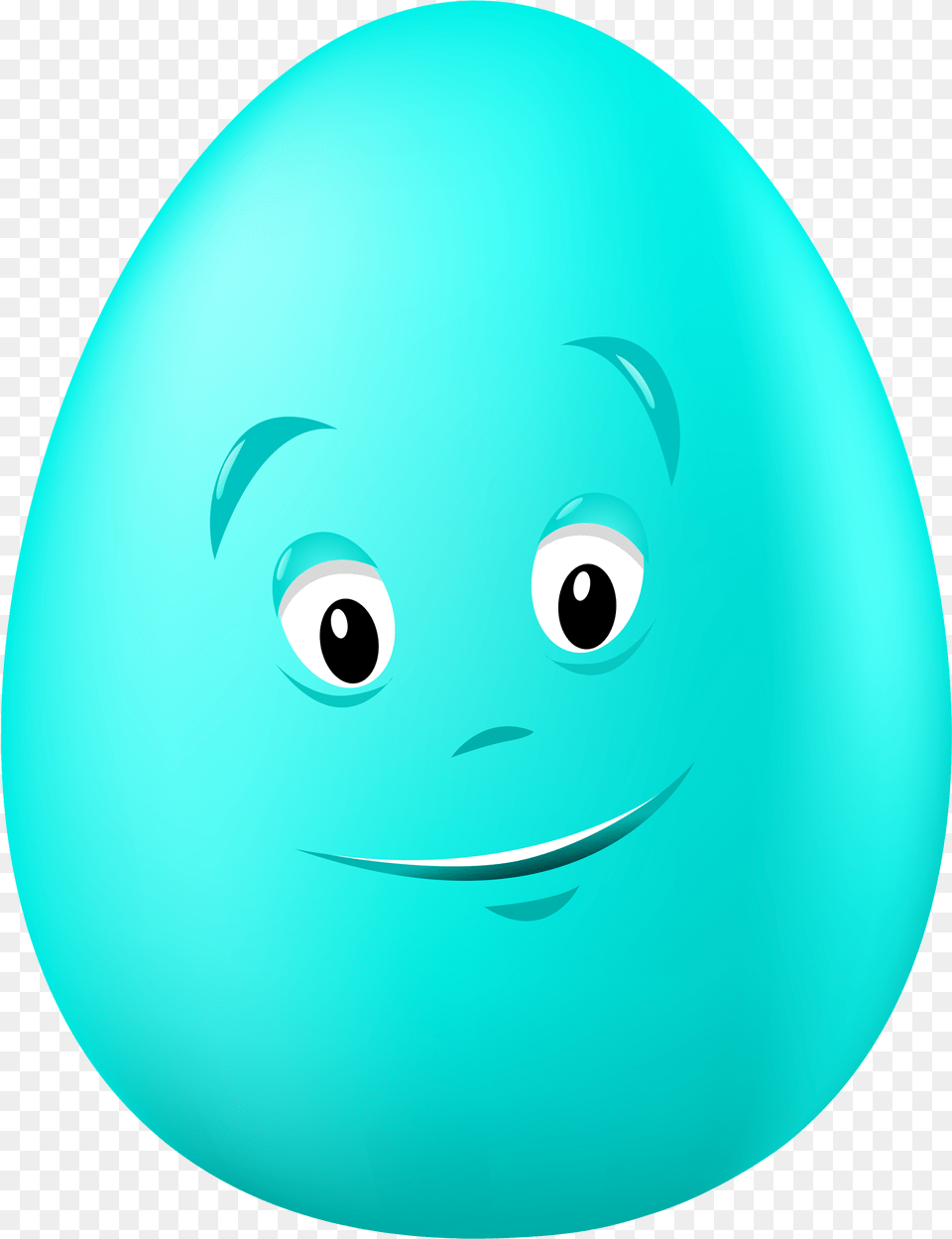 Easter Blue Egg With Face Clipart Picture Easter Eggs, Easter Egg, Food, Astronomy, Moon Free Transparent Png