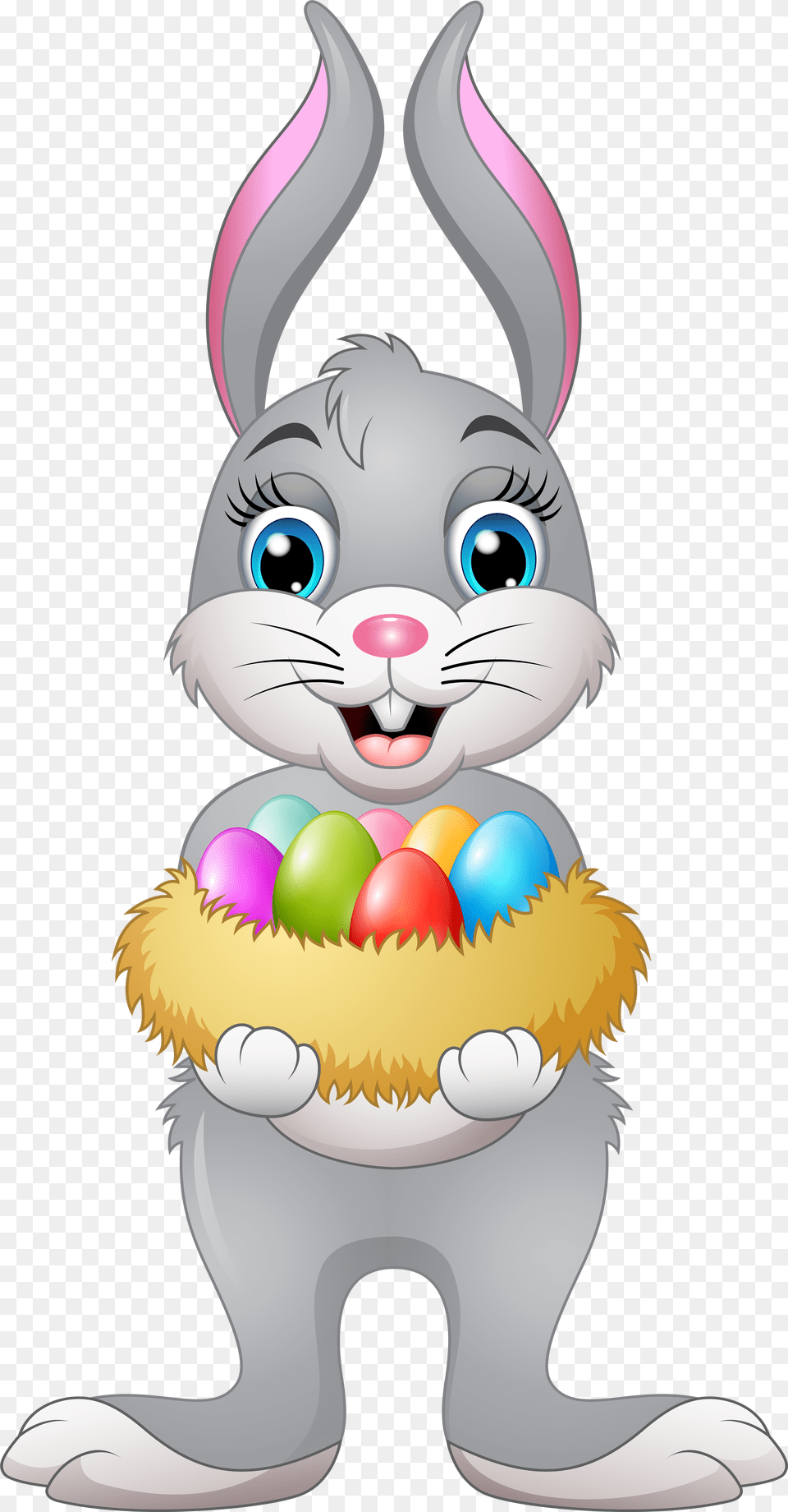 Easter Bunny Cartoon Free Transparent Png