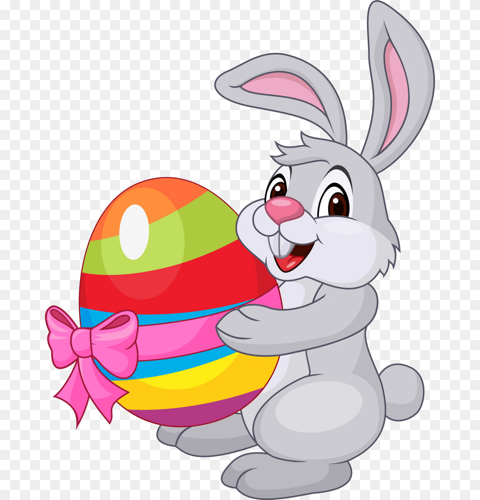 Easter Bunny Easter Rabbit, Egg, Food Free Transparent Png