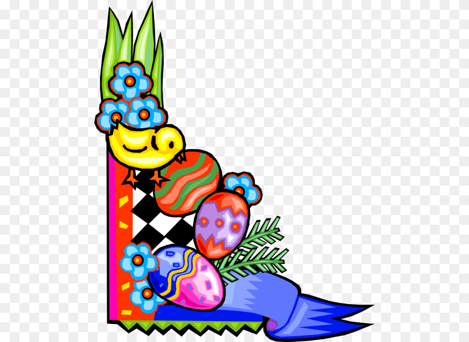 Easter Egg Border Easter Clip Art Borders, People, Person, Graphics, Food Free Transparent Png