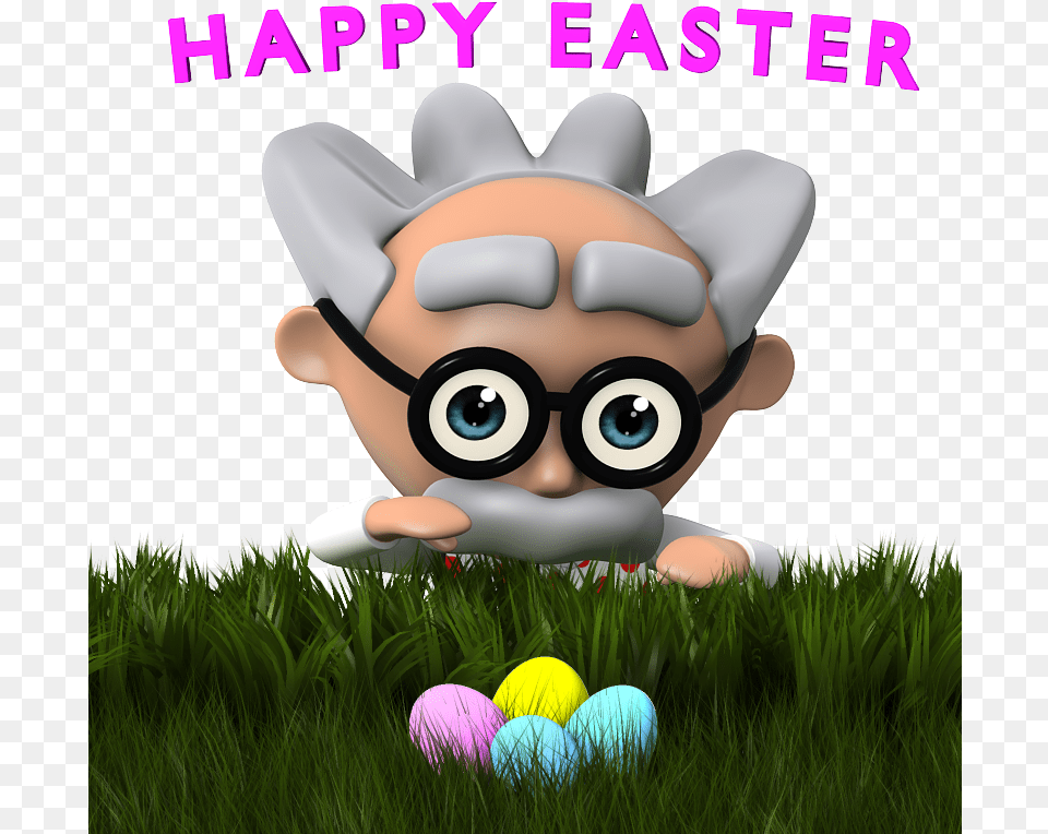 Transparent Easter Eggs In Grass Cartoon, Plant, Baby, Egg, Food Free Png Download