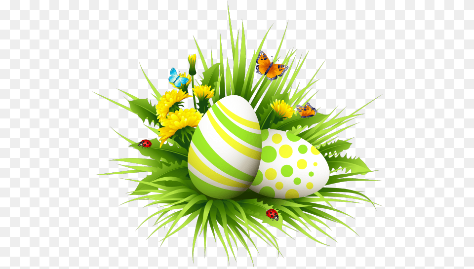 Easter Eggs In Grass Paques, Plant, Easter Egg, Egg, Food Free Transparent Png