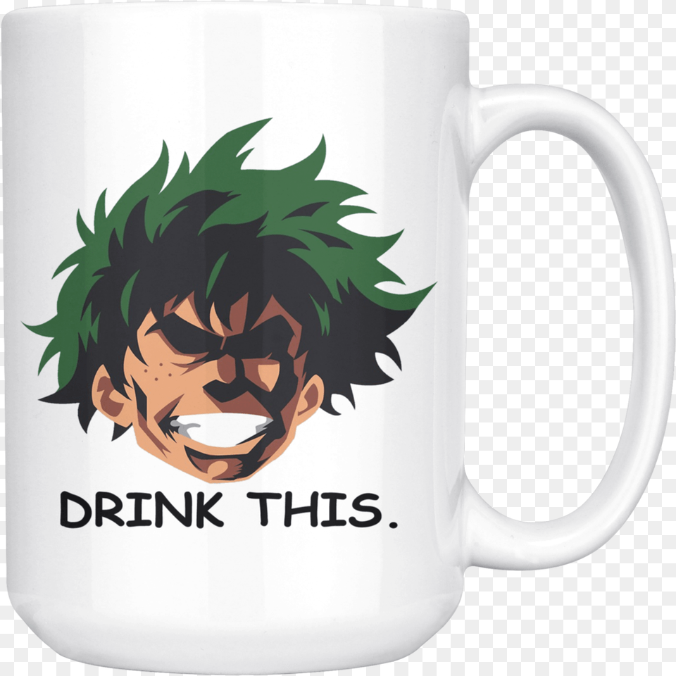 Transparent Eat My Hero Academia Stickers, Cup, Face, Head, Person Png