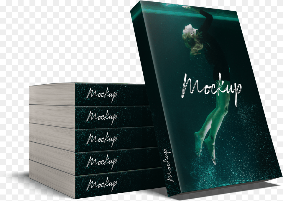 Transparent Ebook Cover Download Mockup 3d Book, Logo Png Image