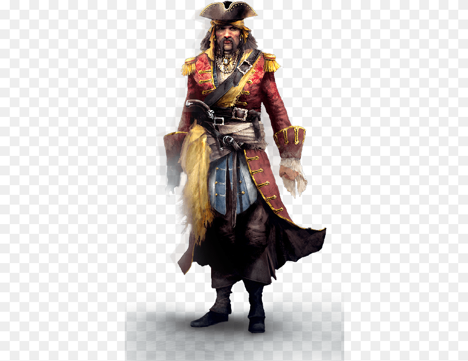 Transparent Edward Kenway Fancy Pirate Dnd Character, Adult, Female, Person, Woman Png