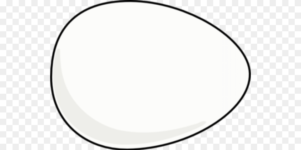 Transparent Egg Outline Clipart Homestuck Cueball, Oval, Food, Cutlery Png Image