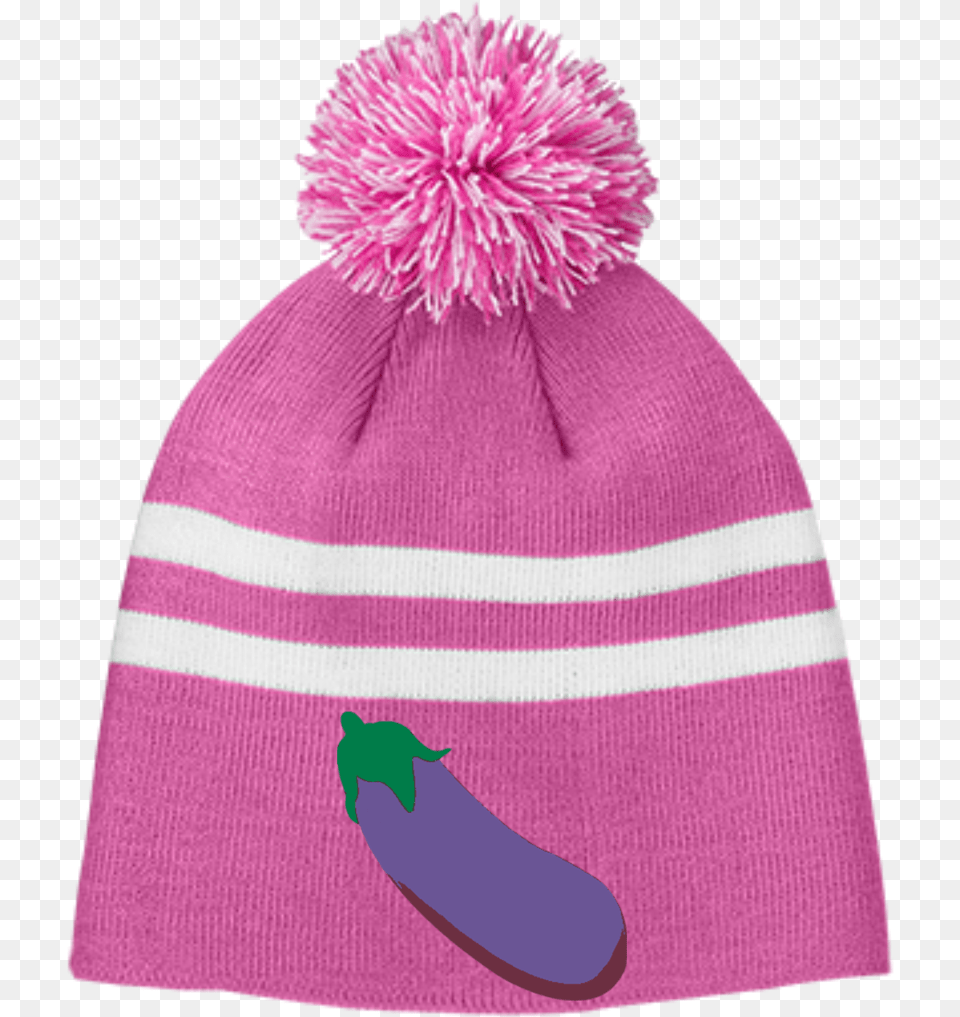 Eggplant Emoji, Beanie, Cap, Clothing, Hat Free Transparent Png