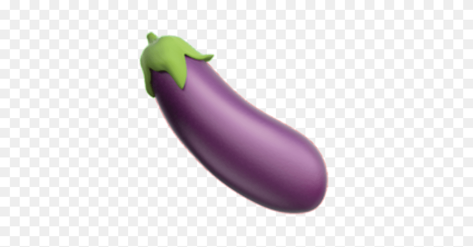 Transparent Eggplant Emoji Eggplant Emoji, Food, Produce, Appliance, Blow Dryer Png Image