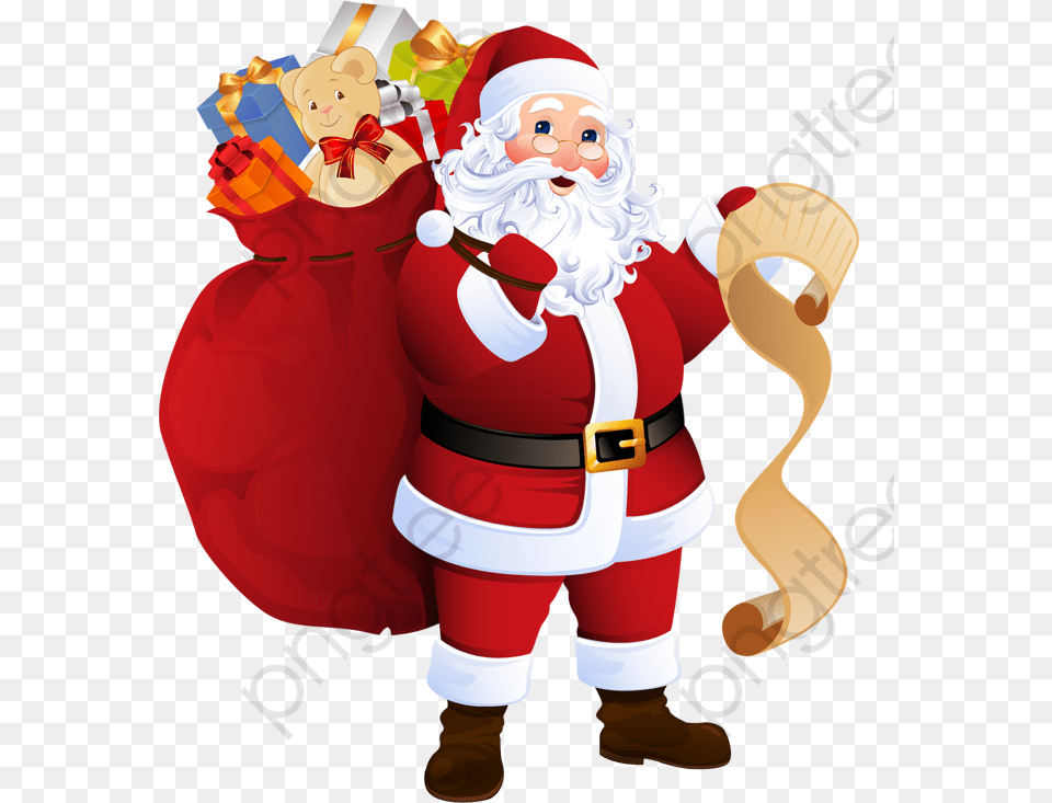 Transparent Elderly Santa Claus, Baby, Person, Face, Head Png Image