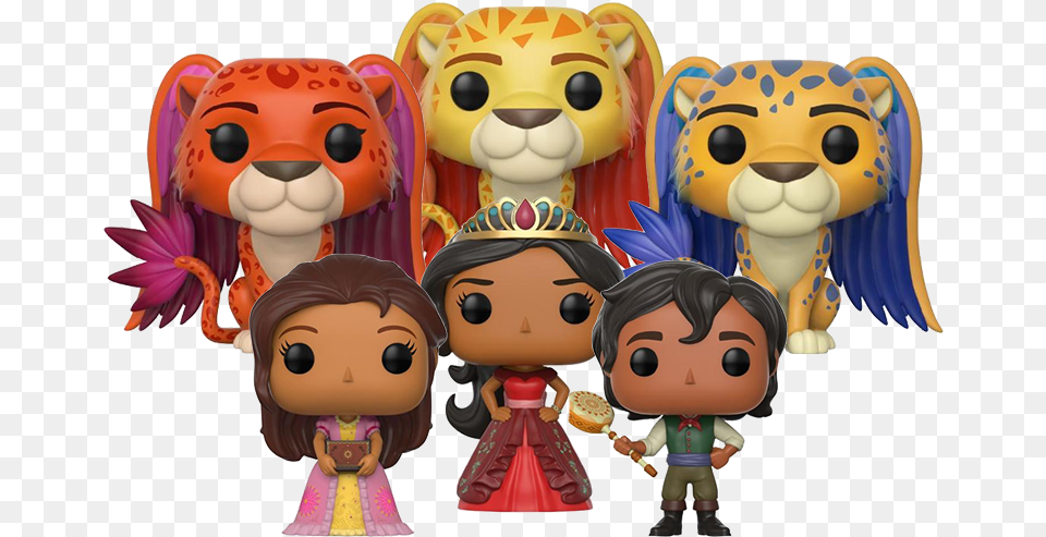 Transparent Elena Of Avalor Funko, Baby, Person, Doll, Toy Png Image