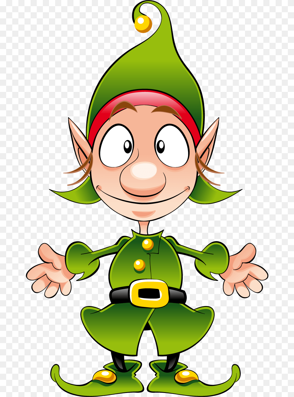 Elf Clip Art Santa Claus Elf, Cartoon, Face, Head, Person Free Transparent Png