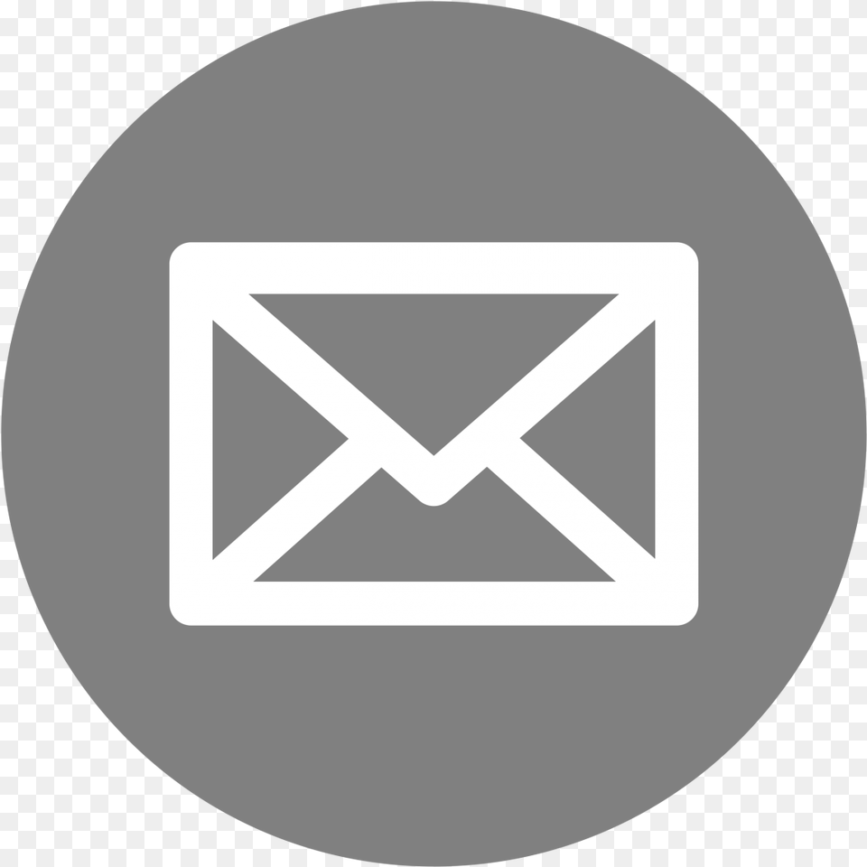Transparent Email Icon Transparent Email Icon Grey, Envelope, Mail, Disk Free Png