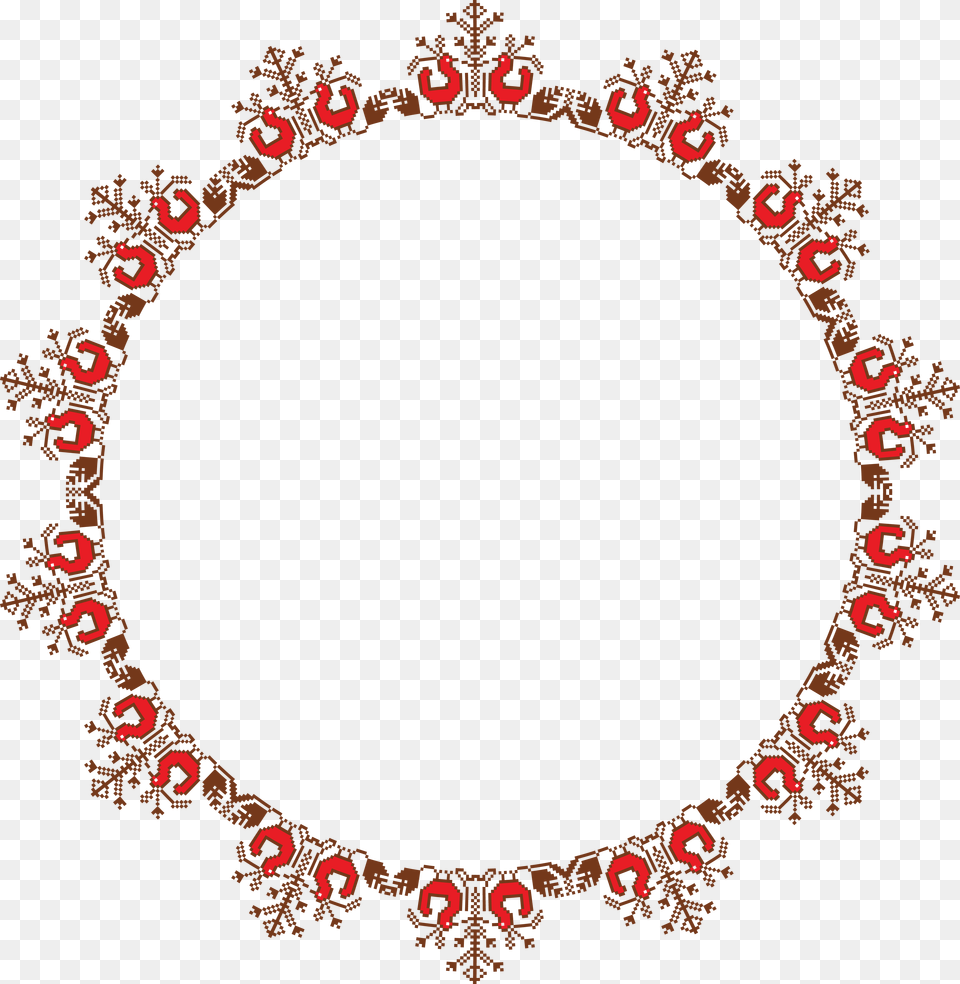 Transparent Embroidery Clipart Round Frame, Photography, Oval Png Image