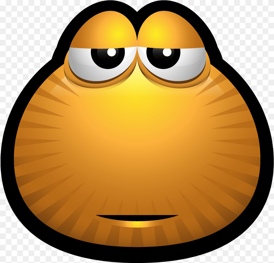 Transparent Emoji Feliz Poker Face Emoticon, Produce, Citrus Fruit, Food, Fruit Png Image