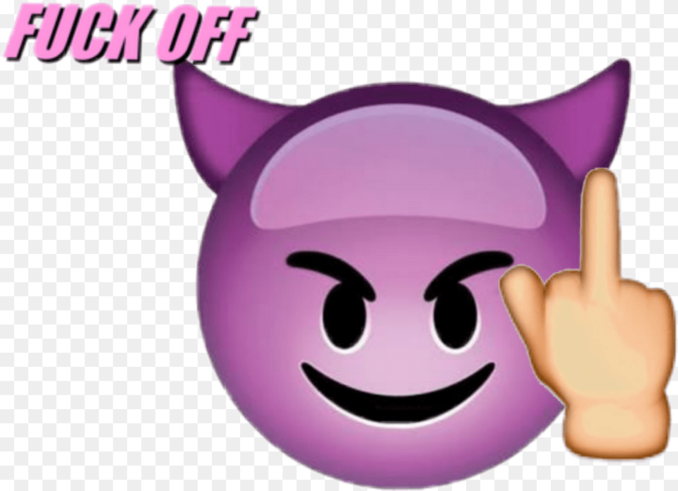 Transparent Emoji Purple Devil Emojis, Body Part, Finger, Hand, Person Png Image