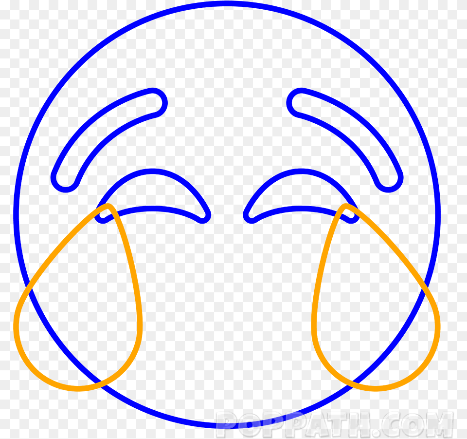 Transparent Emoji Tear Circle, Light Png Image