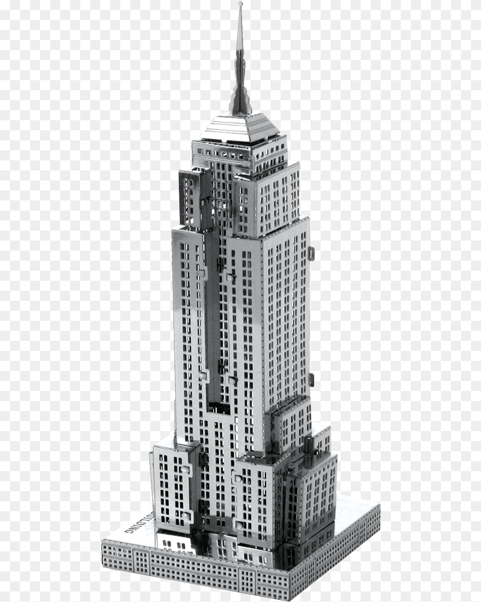Empire State Empire State Building 3d White, Architecture, City, High Rise, Urban Free Transparent Png