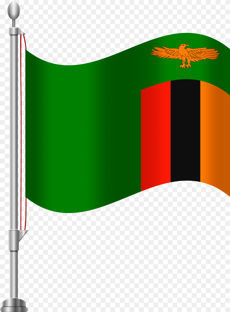 Transparent English Flag Clipart Black And White Nigeria Flag, Animal, Bird Png Image