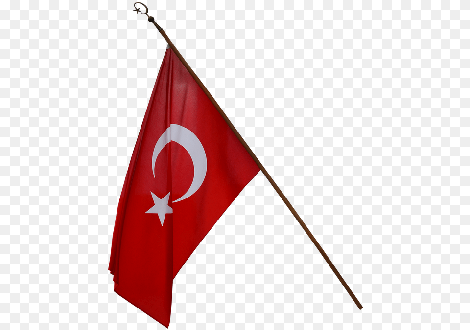 Transparent English Flag Turkish Flag, Turkey Flag Png