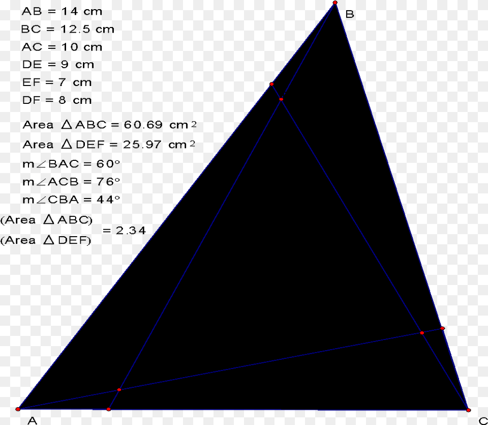 Transparent Equilateral Triangle Triangle Png Image