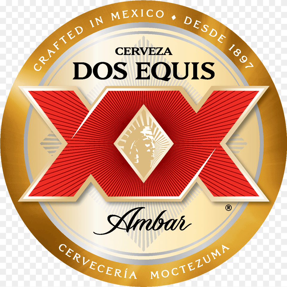 Transparent Equis Dos Equis Amber Logo, Symbol, Badge, Lager, Alcohol Png Image