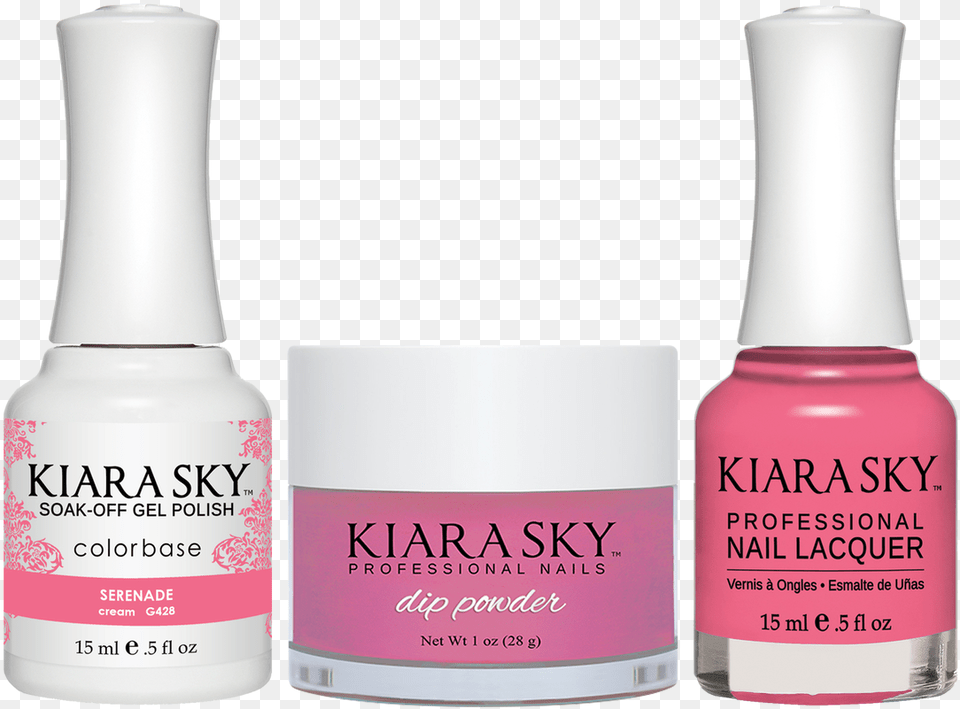 Esmalte Color Kiara Sky Nail Dip, Cosmetics, Bottle, Perfume Free Transparent Png