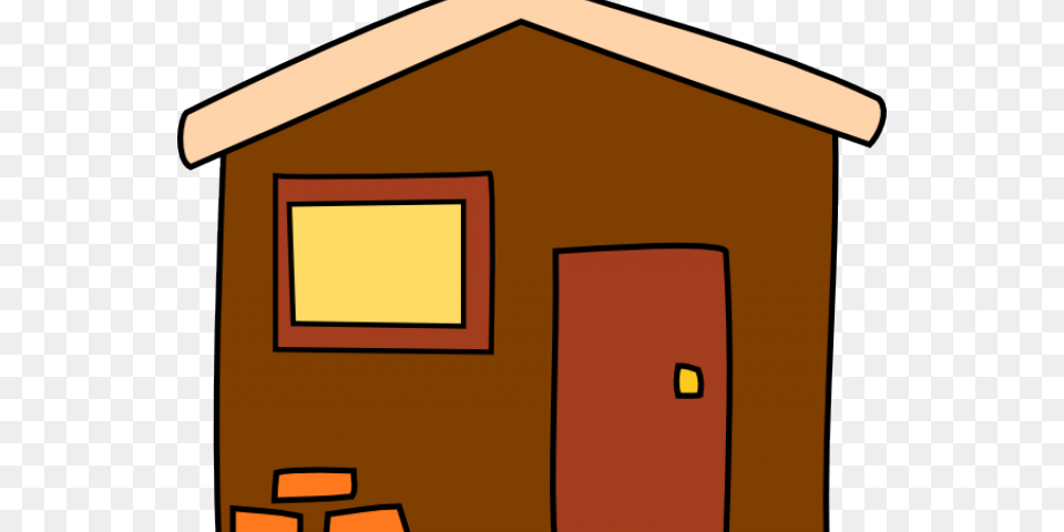 Transparent Esol Clipart Red House Cartoon, Architecture, Outdoors, Nature, Hut Png