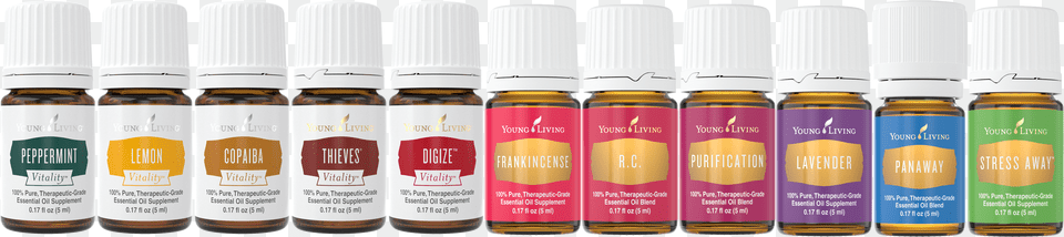 Transparent Essential Oil Young Living Essential Oils Starter Kit Oils, Cosmetics Png