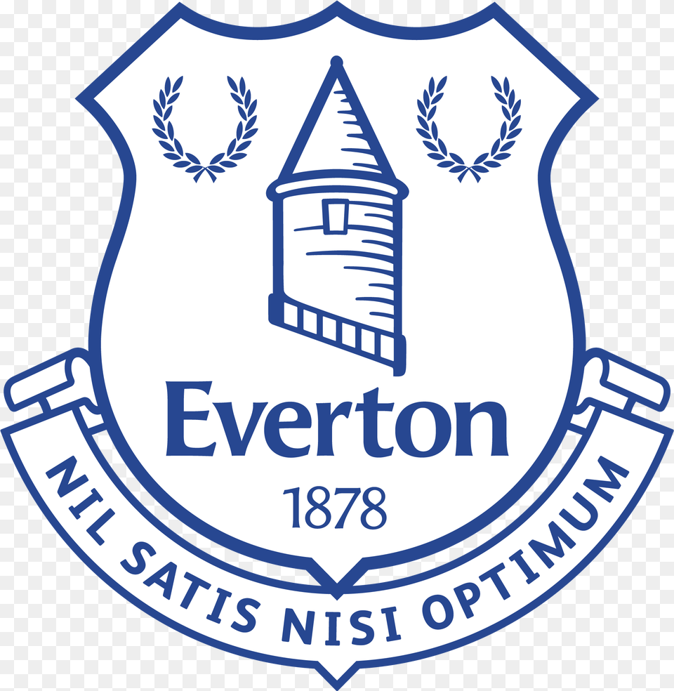 Transparent Everton Logo Emblem, Badge, Symbol, Clothing, T-shirt Png Image