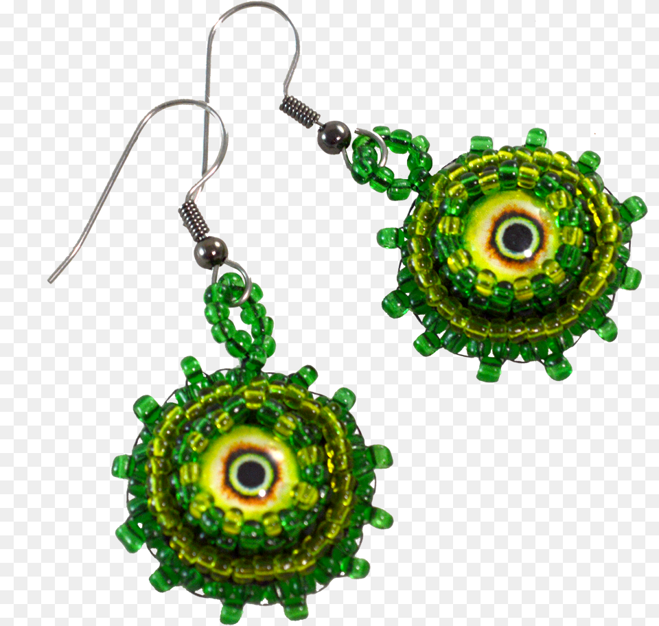 Transparent Evil Eyes Earrings, Accessories, Earring, Jewelry, Gemstone Png Image