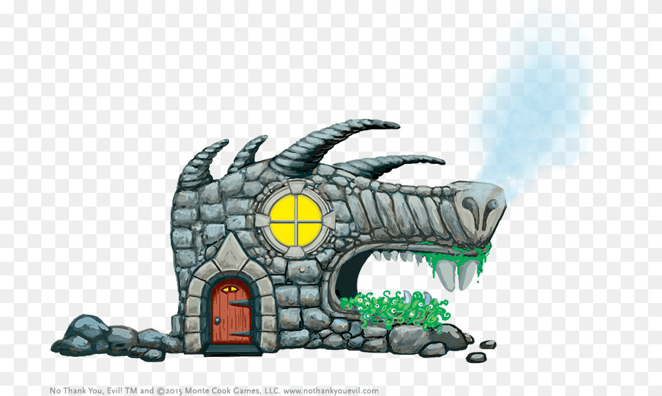 Transparent Evil Tree Illustration, Dragon Png