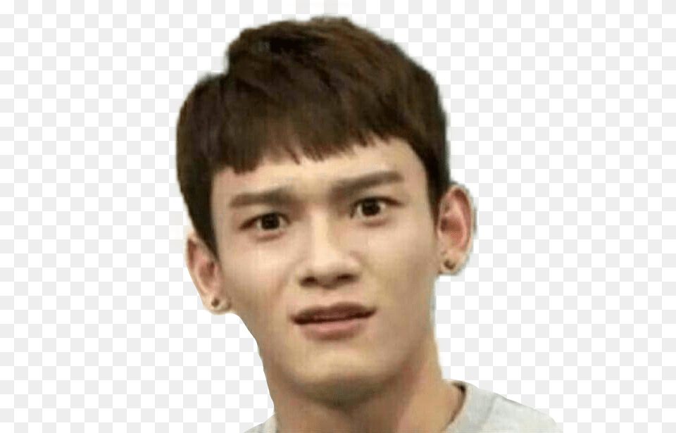 Transparent Exo Chen Exo Meme Face, Body Part, Person, Neck, Male Png Image