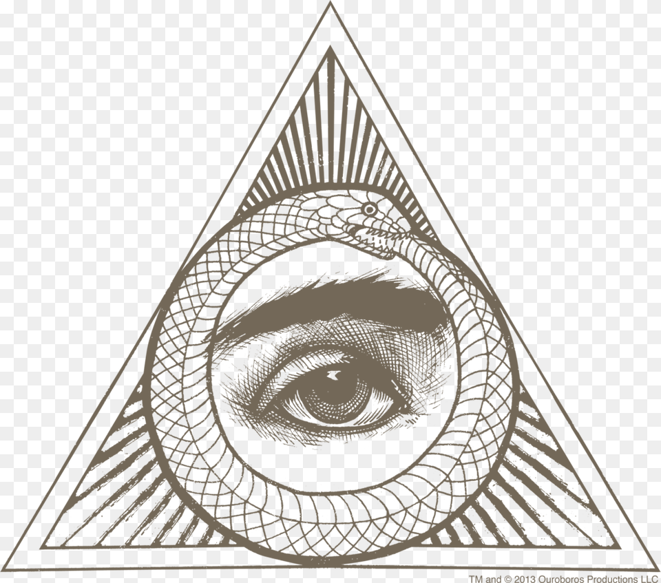 Transparent Eye Of Providence, Triangle, Face, Head, Person Free Png Download