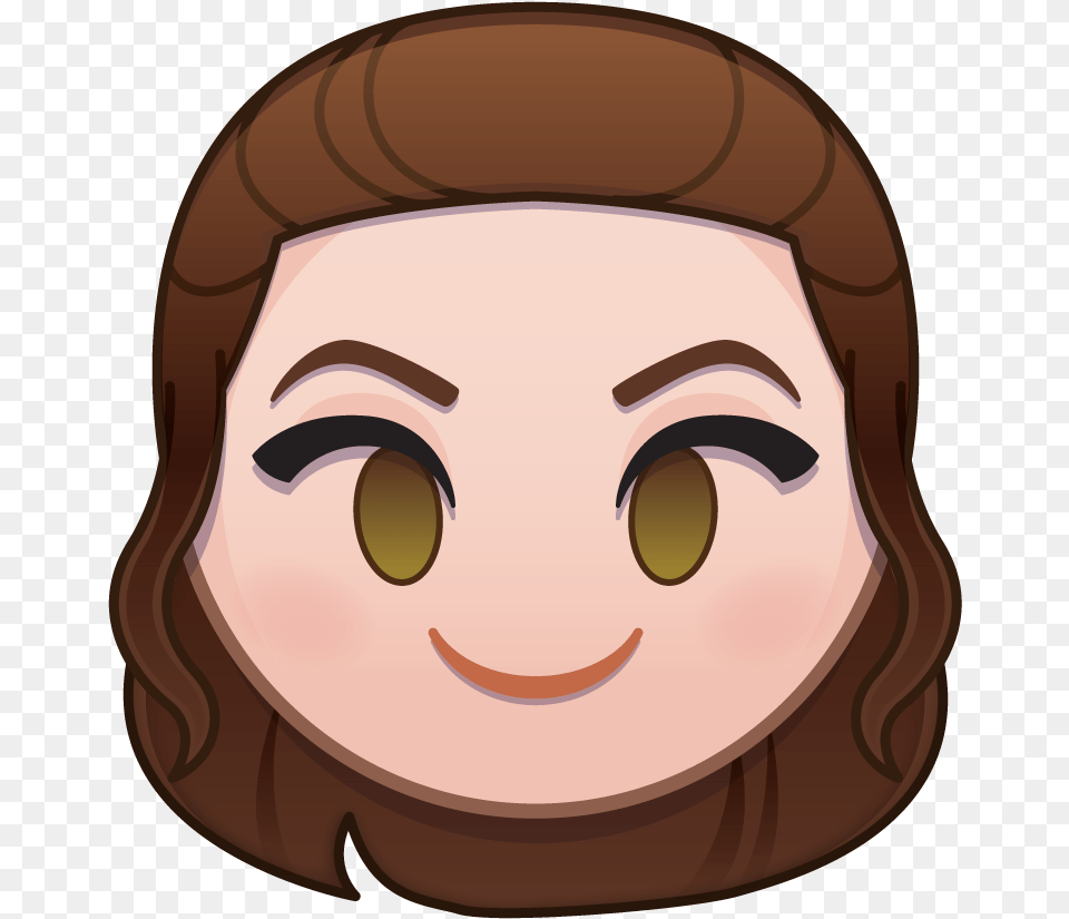 Transparent Eye Roll Emoji Star Wars Rey Emoji, Person, Toy, Doll, Head Free Png Download