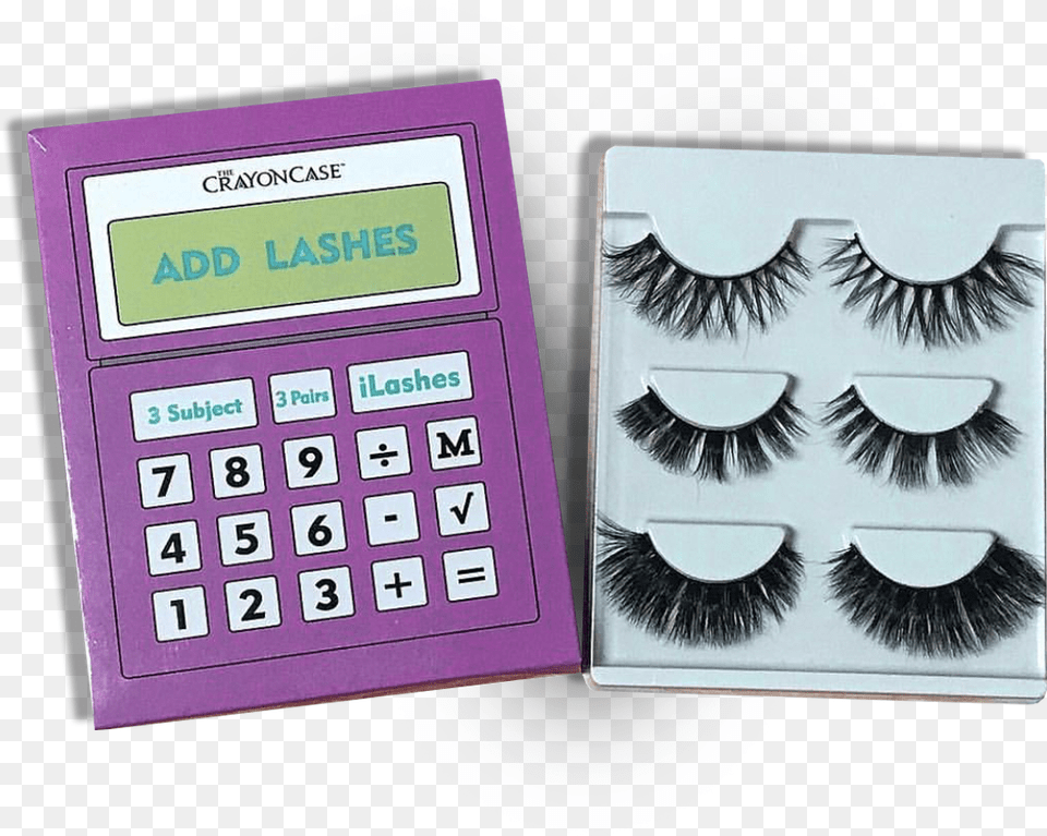 Transparent Eyelashes Eyelash Extensions, Electronics, Calculator, Adult, Female Free Png