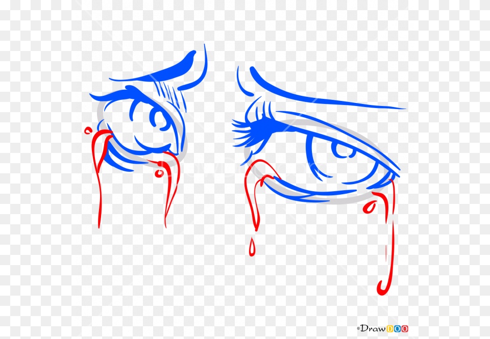 Transparent Eyes Cartoon Cartoon Crying Eyes Drawing, Light Png