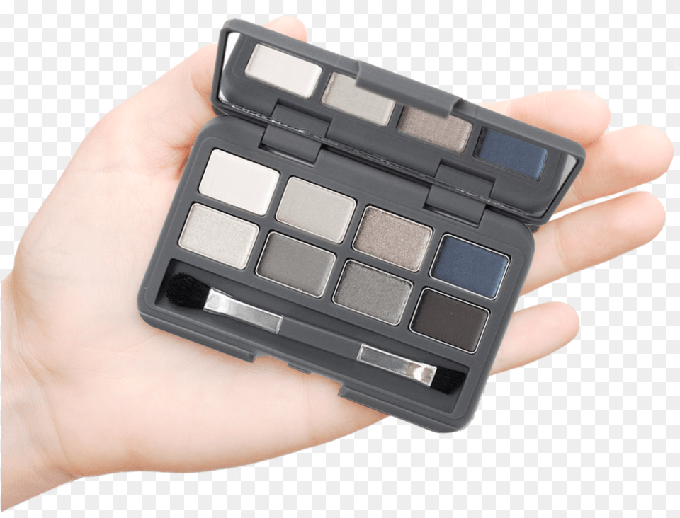 Eyeshadow Smokey Eye Glamour Palette, Paint Container Free Transparent Png