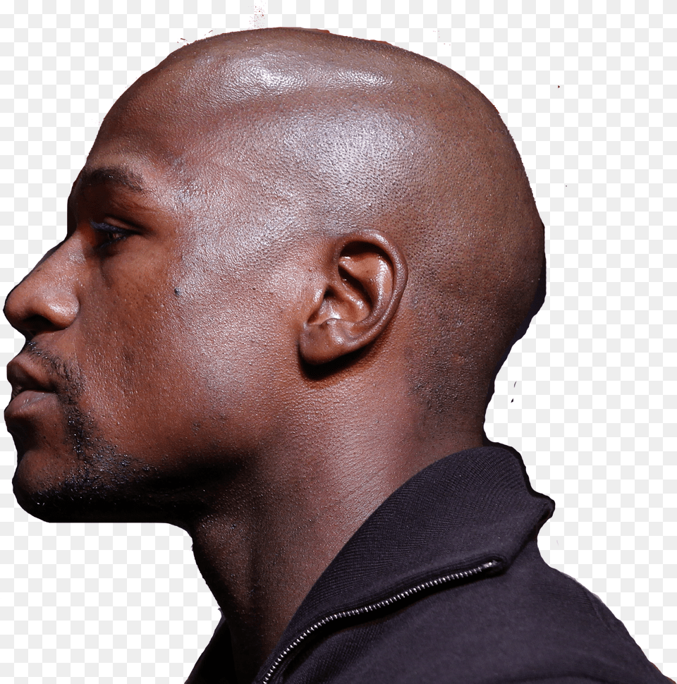 Face Profile Floyd Mayweather Face Profile, Adult, Person, Neck, Man Free Transparent Png