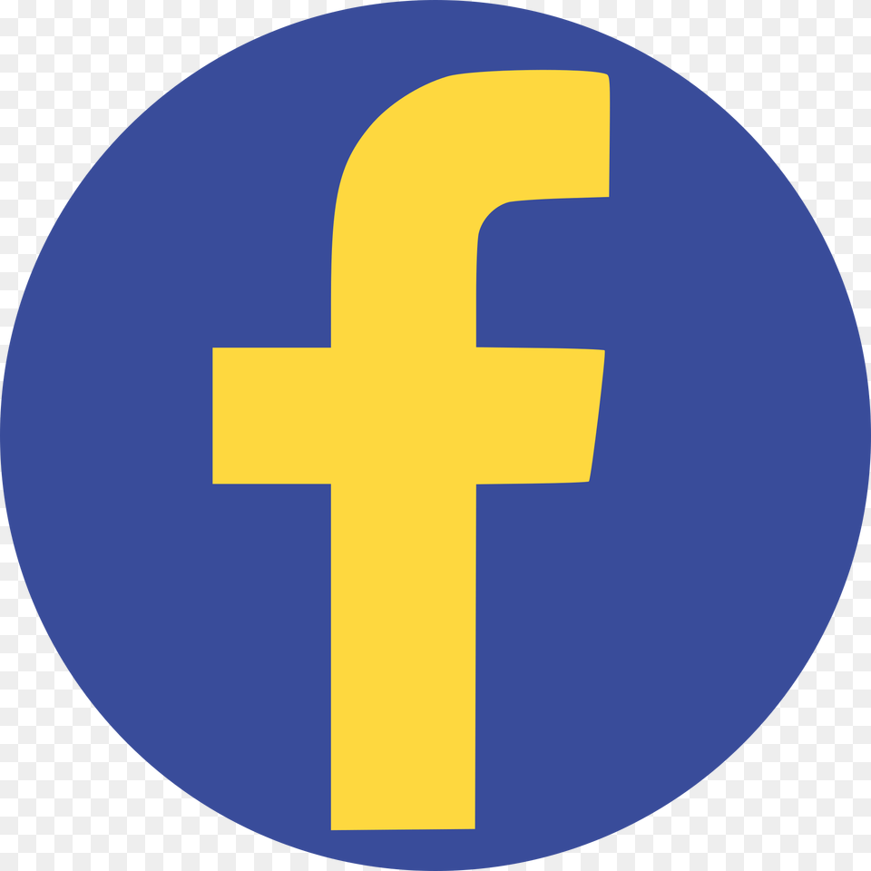 Transparent Facebook Image Round Logo Facebook, Cross, Symbol Free Png Download