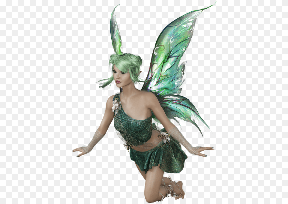 Transparent Fairy Flying, Adult, Female, Person, Woman Free Png