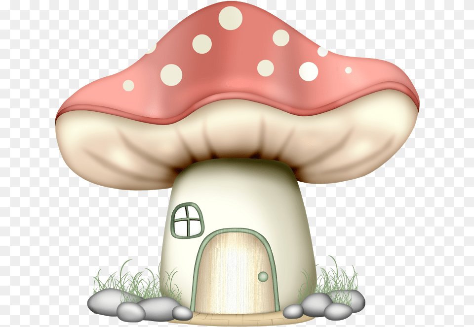 Transparent Fairy House Clipart Clipart Mushroom House, Agaric, Fungus, Plant, Amanita Png Image
