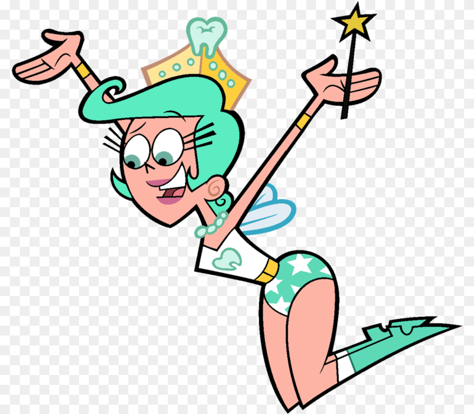 Fairy Tooth Fairy Odd Parents, Cartoon, Baby, Person, Face Free Transparent Png