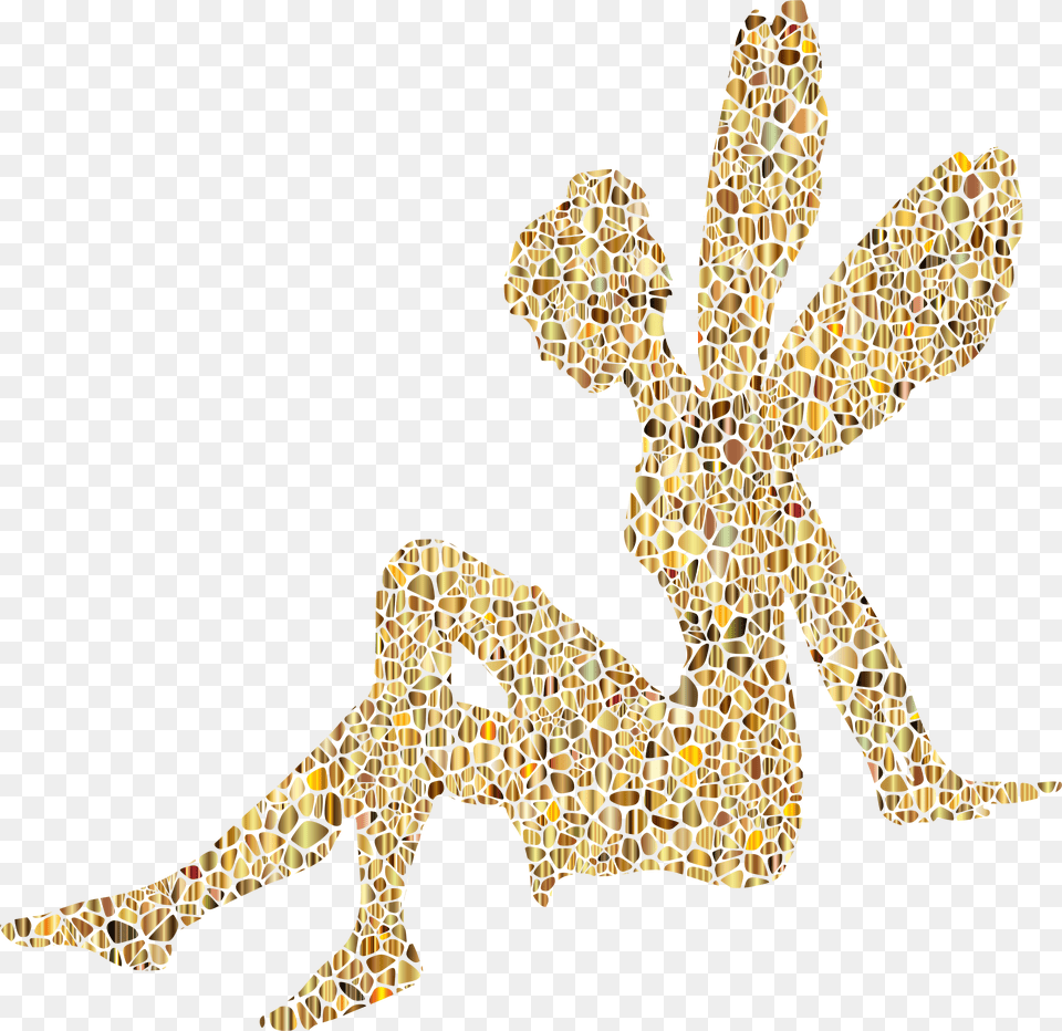 Fairy Vector Background Fairy Silhouette, Art, Mosaic, Tile, Person Free Transparent Png