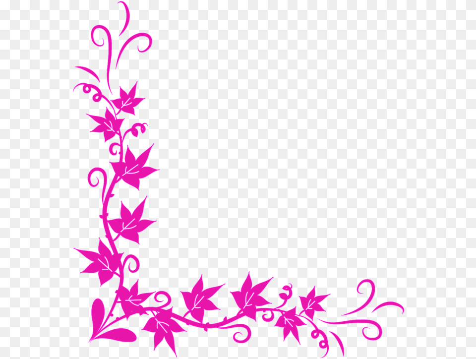 Fall Leaves Corner Border Designs For Cover Page, Art, Floral Design, Graphics, Pattern Free Transparent Png