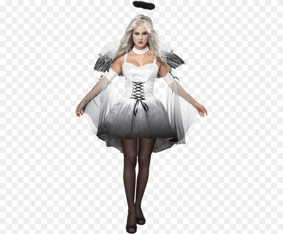 Fallen Angel Scary Angel Halloween Costumes, Adult, Clothing, Costume, Dress Free Transparent Png